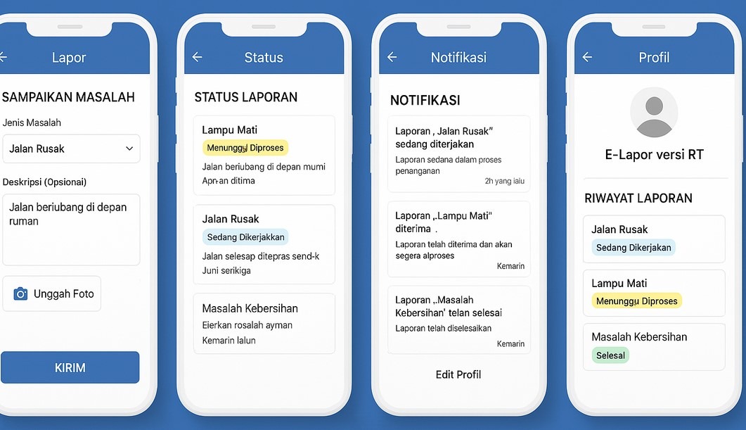 aplikasi e-lapor warga