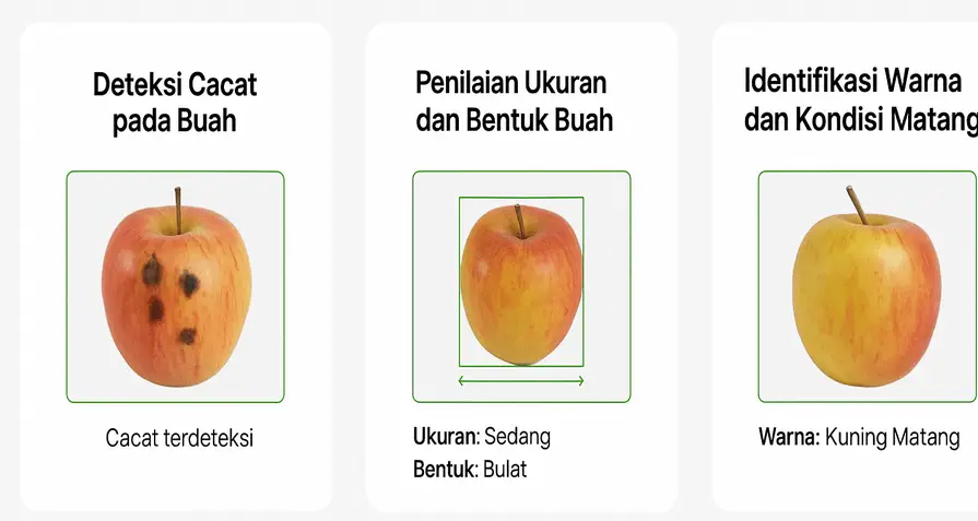 deteksi kualitas buah otomatis