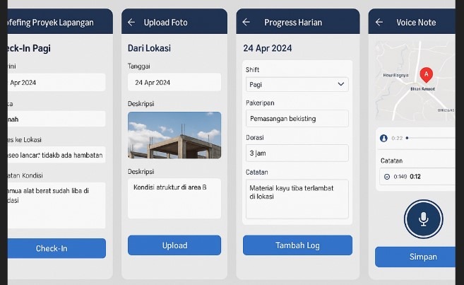 aplikasi Briefing Proyek Lapangan