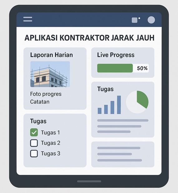 aplikasi kontraktor monitoring proyek