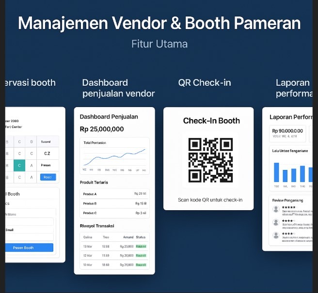 aplikasi manajemen booth pameran