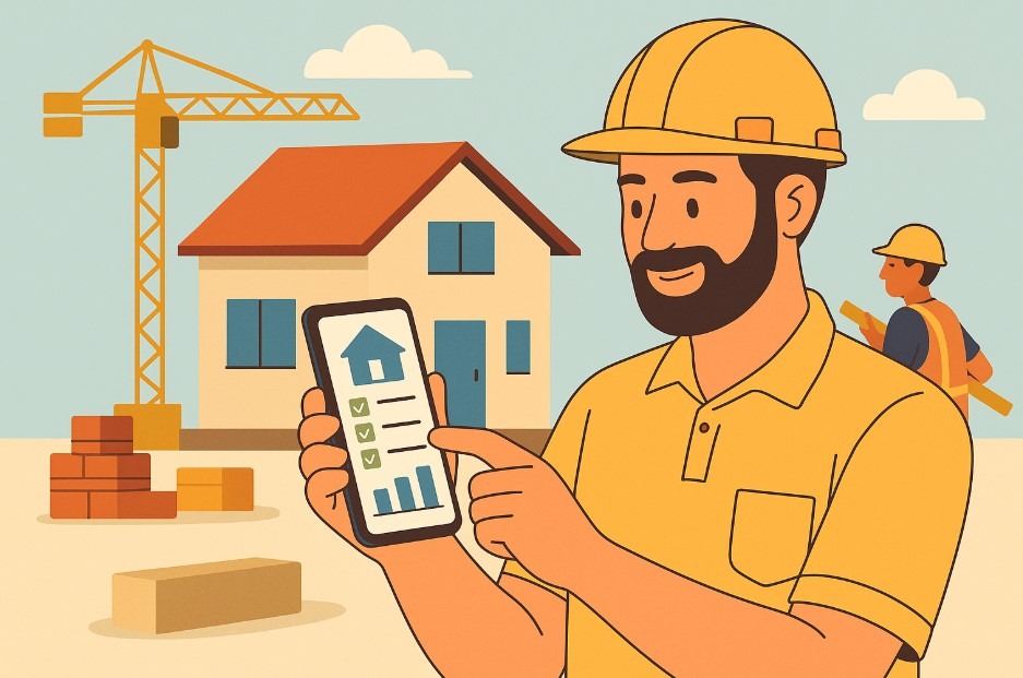 aplikasi proyek bangun rumah