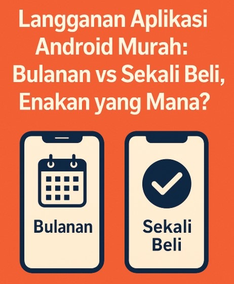 langganan aplikasi Android murah