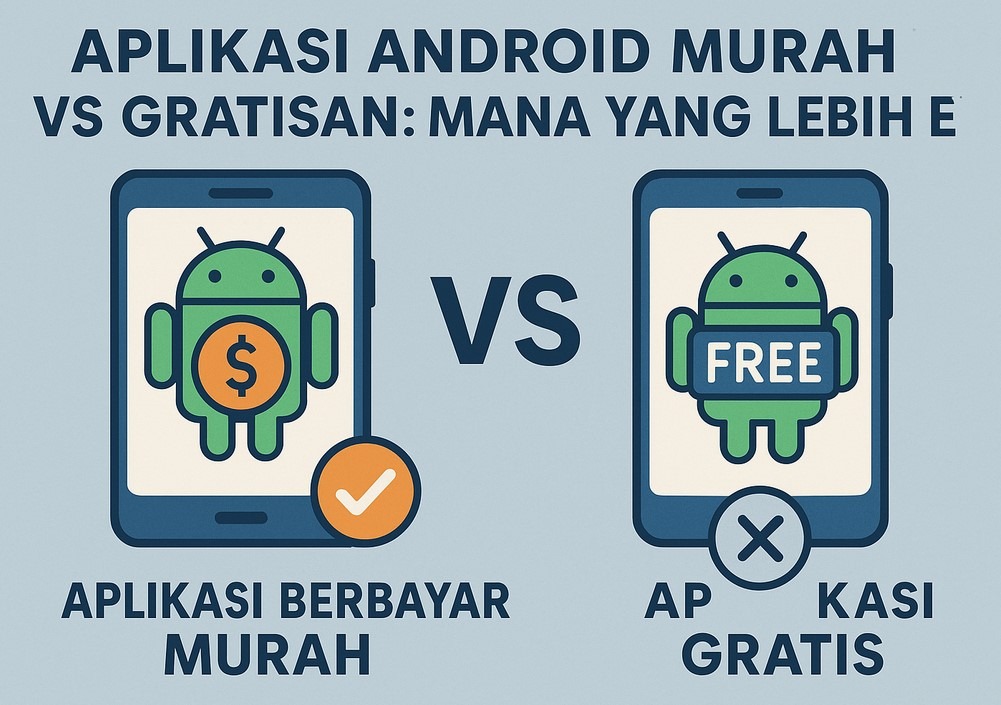 perbandingan aplikasi Android murah dan gratis