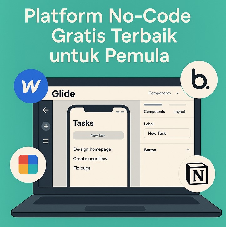 platform no-code gratis terbaik