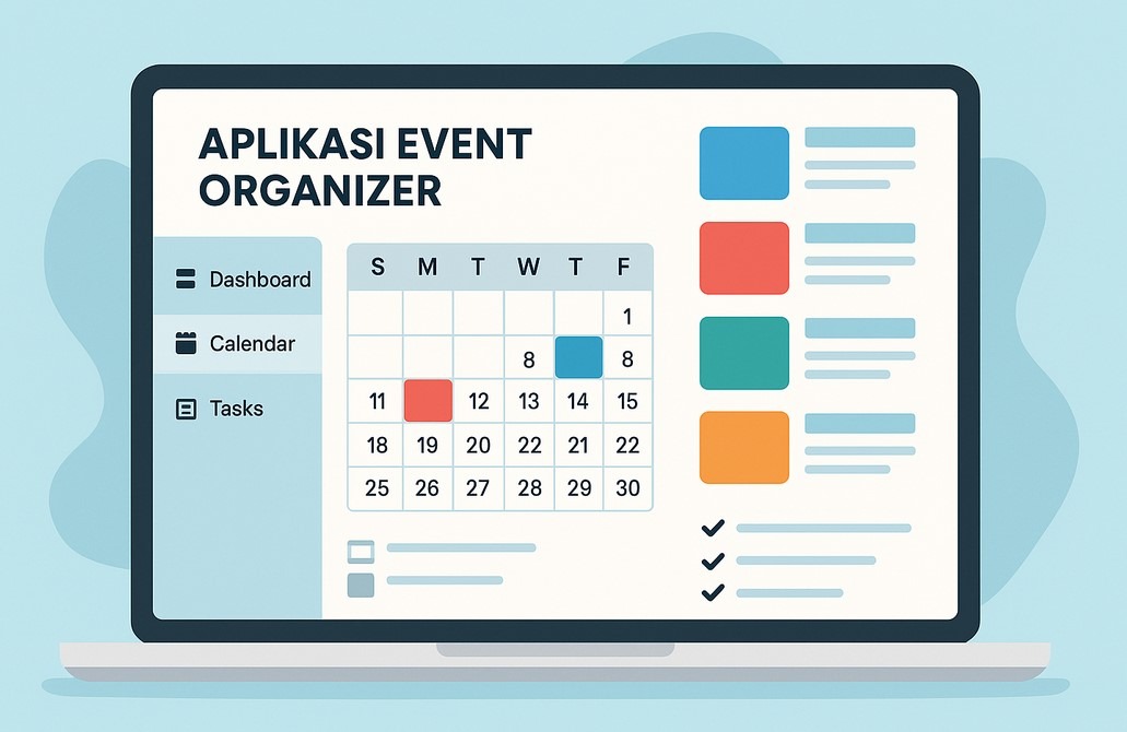 aplikasi event organizer dengan kalender kegiatan