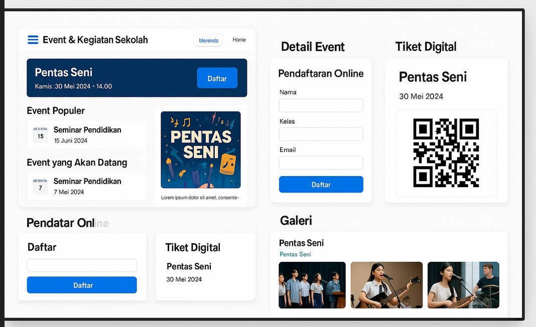 aplikasi event sekolah digital