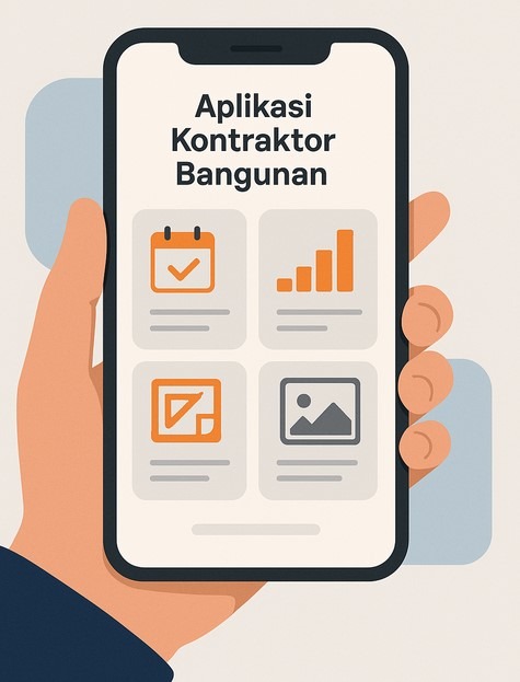 aplikasi kontraktor bangunan modern