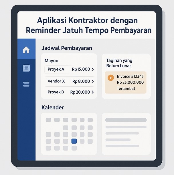 aplikasi kontraktor pembayaran