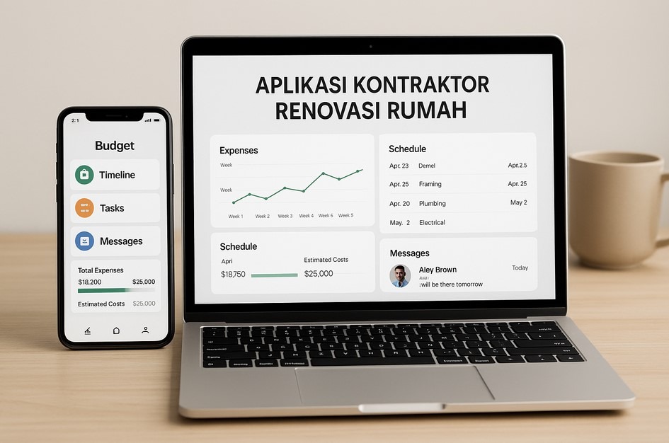 aplikasi kontraktor renovasi rumah