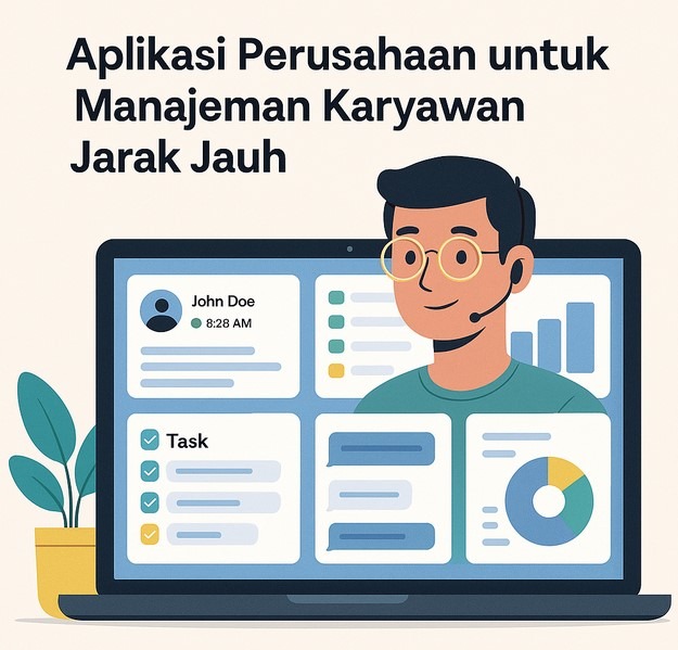 aplikasi manajemen karyawan jarak jauh