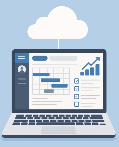 aplikasi manajemen proyek cloud