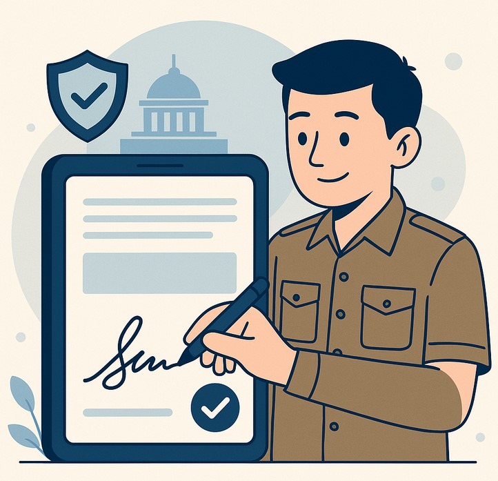 aplikasi tanda tangan digital pemerintahan