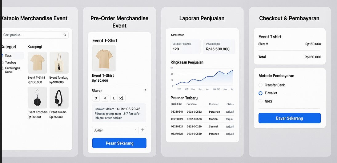 aplikasi merchandise online