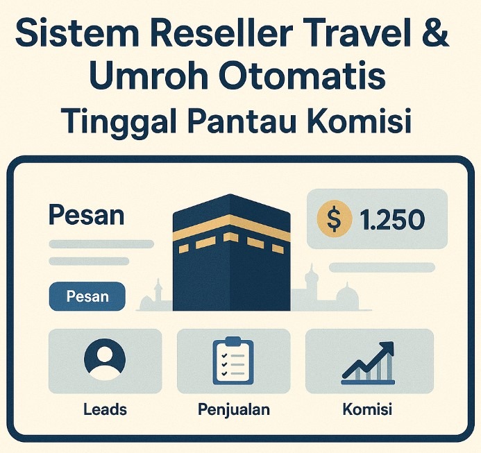 sistem reseller travel dan sub agen