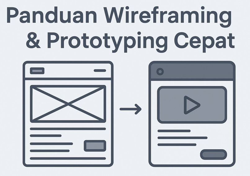 wireframing & prototyping cepat