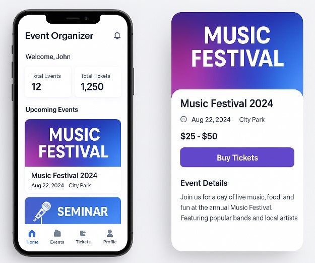 aplikasi event organizer dan tiket lokal