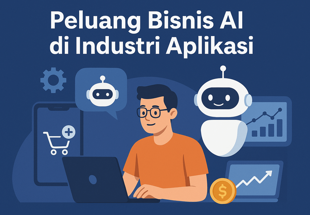 peluang bisnis AI di industri aplikasi
