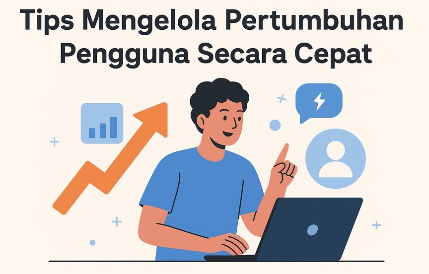 pertumbuhan pengguna cepat
