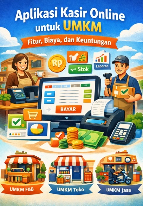 aplikasi kasir online UMKM