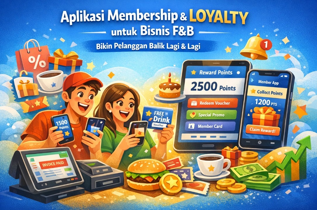 aplikasi membership loyalty bisnis f&b