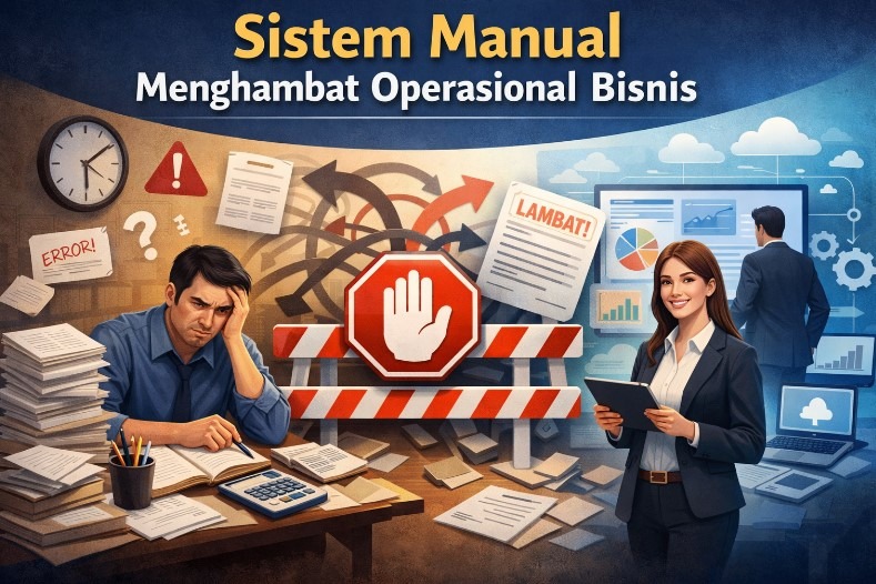sistem manual menghambat operasional bisnis